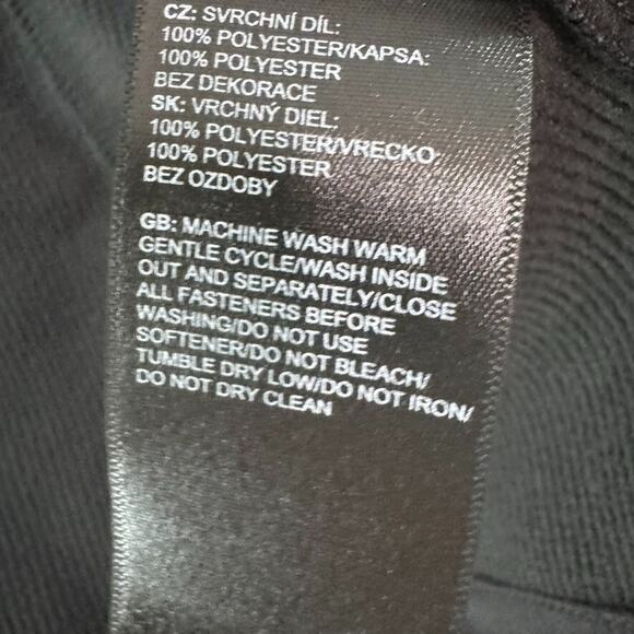 The North Face Sweater Women M Heather Dark Gray Full Zip Ridgeline Vest Hike - Picture 9 of 11